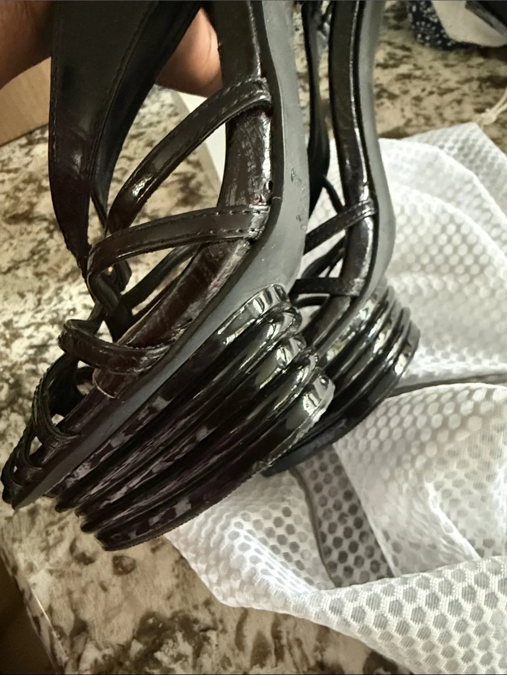 Sexy Black 5” Platform Stiletto Heels